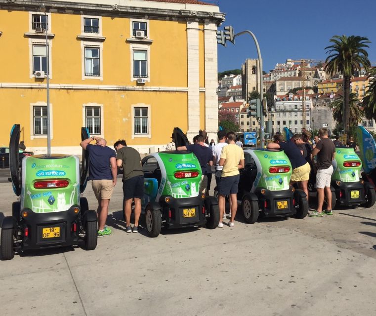 Lisbon: Electric Car Moorish Tour with GPS Audio Guide - Rossio Square, Chiado, and the perfect warm-up stretch