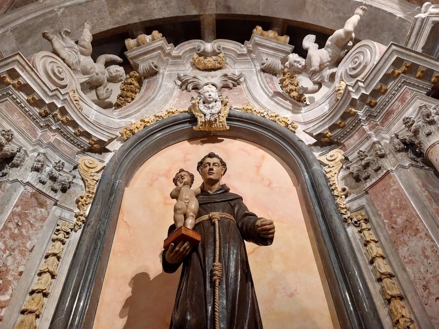 Lisbon: Entry Tickets to Mosteiro de São Vicente de Fora - The sacristy with inlaid marbles, a royal finishing touch