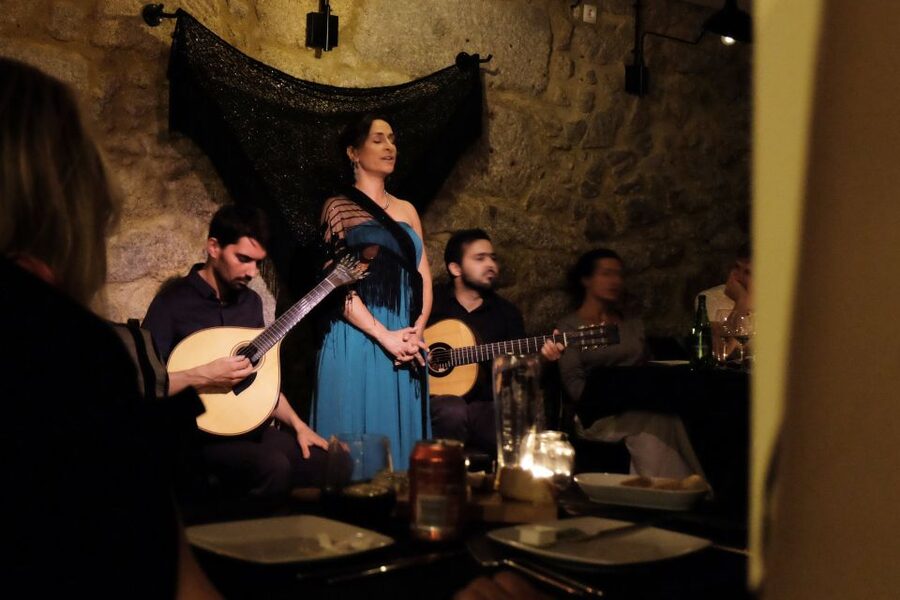 Lisbon: Fado Show and Portuguese Dinner - Where the evening really begins: Bairro Alto at Fado volume