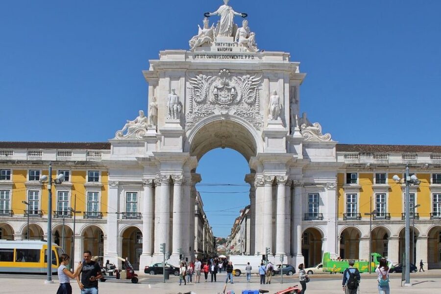 Lisbon: Full-Day Private Walking Sightseeing Tour - Less typical stops: amphitheater and spice bank moments