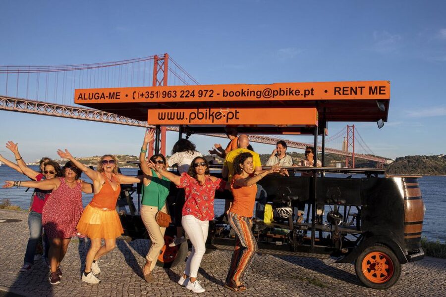Lisbon: Fun Beer Bike by the Seafront - Who This One Hour Beer Bike Is For (And Who Might Skip It)