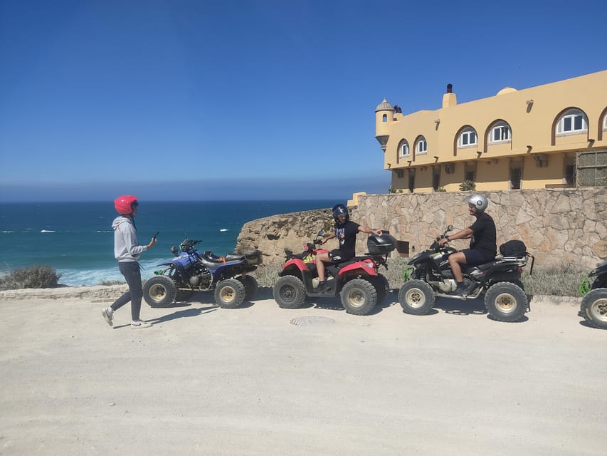 Lisbon Guincho Beach Quad Tour: Beginners Experience - Included value: quad, gear, radio guides, insurance, and photos