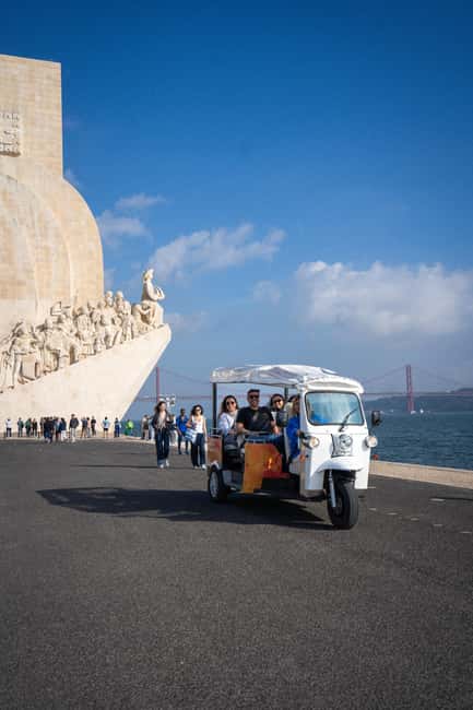 Lisbon Highlights: Private Tuk Tuk Sightseeing City Tour - Senhora do Monte to Alfama: passing history, then stepping into the oldest streets