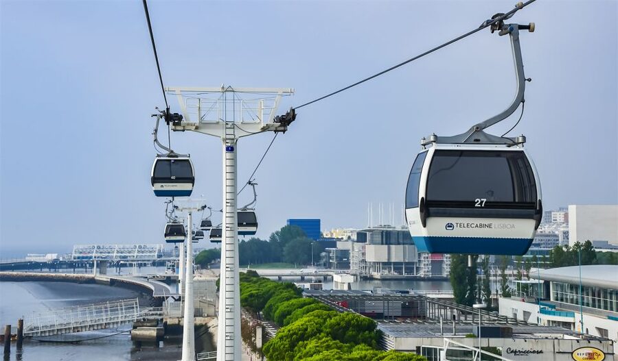 Lisbon: Nations Park Gondola Lift Cable Car Round Trip - From the cabins: what you’ll actually see at 30 meters up