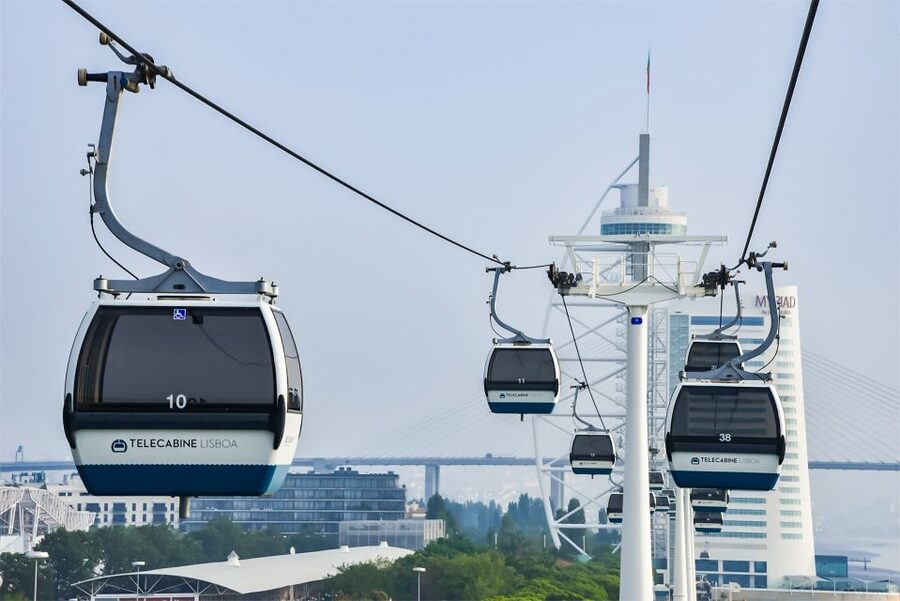 Lisbon: Nations Park Gondola Lift Cable Car Round Trip - Price and value at about $11 per person