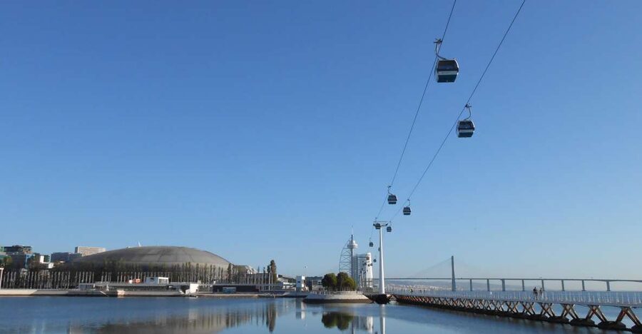 Lisbon: Nations Park Gondola Lift One-Way Cable Car - A One-Way Cable Car That Makes Park of Nations Make Sense