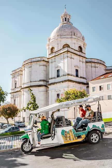 Lisbon on a Tuk Tuk Tour: History & Viewpoints - Lisbon by electric tuk tuk, built for hills and short time