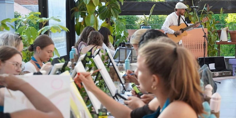 Lisbon: Paint & Unlimited Wine Experience | Easel Escape - Choosing Your Painting: Pick from Hundreds of Images