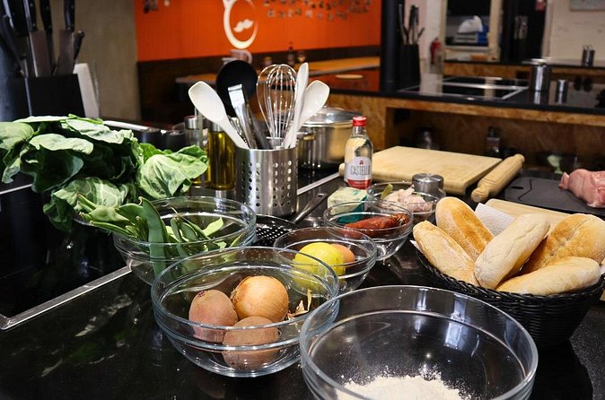 Lisbon: Portuguese street food cooking class with Drinks - Peixinhos da Horta and the Tempura Connection