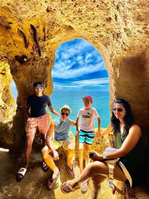 Lisbon: Private Algarve & Benagil Cave Full-Day Coastal Tour - Benagil Sea Cave: viewpoint first, boat and kayak if you want the full experience