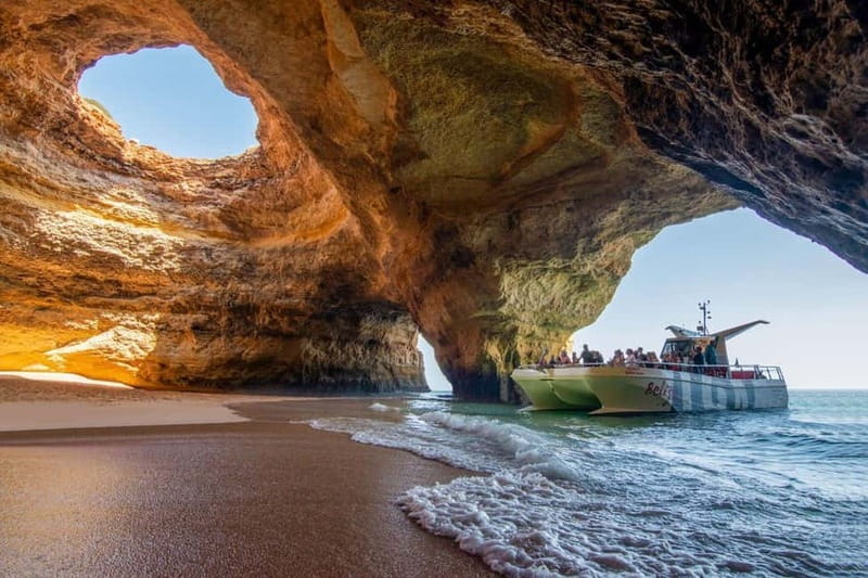 Lisbon: Private Algarve & Benagil Cave Full-Day Coastal Tour - Praia da Marinha: the cliffs are the attraction, and you control your time