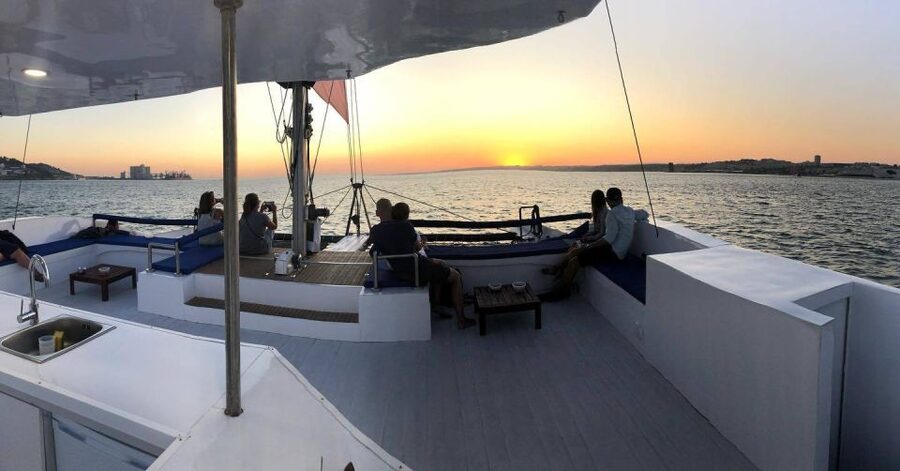 Lisbon: Private Catamaran Charter for up to 18-People - The Belém start: getting the best view of Belem Tower