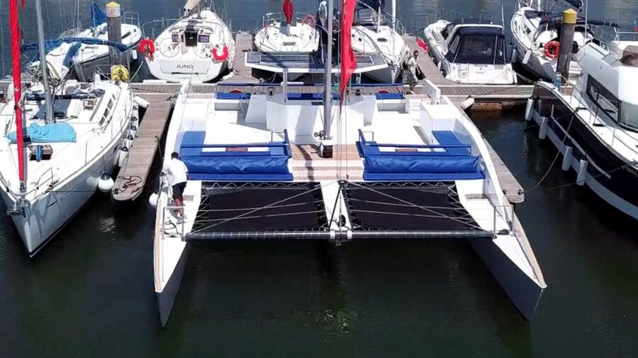 Lisbon: Private Catamaran Charter for up to 18-People - Lisbon from the water: the stretch where the city feels huge