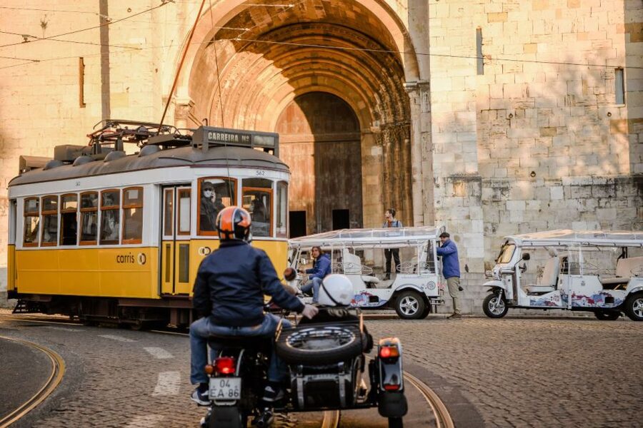 Lisbon: Private City Tour by Eco Tuk Tuk - Alfama and Graça miradouros: the skyline moment you remember