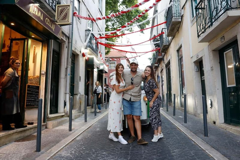 Lisbon: Private Guided Tour by Electric Tuk Tuk - Portas do Sol and Miradouro da Senhora do Monte, Where Photos Actually Make Sense