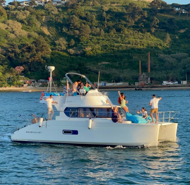 Lisbon: Private Luxury Catamaran Tour with Welcome Drink - Private luxury at sea: what this tour feels like in real life