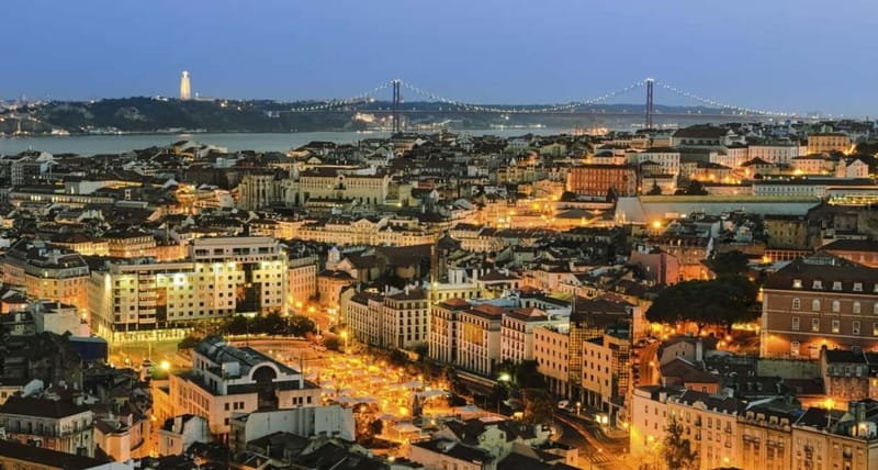 Lisbon: Private Night Tour with Fado Dinner Show - The 360-View After Dark: Our Lady of the Mount