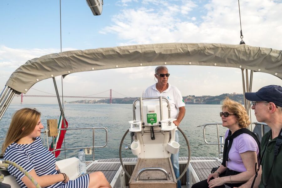 Lisbon: Private Sunset Cruise on the Tagus River with Drink - Welcome Drink Only, Not an Open Bar