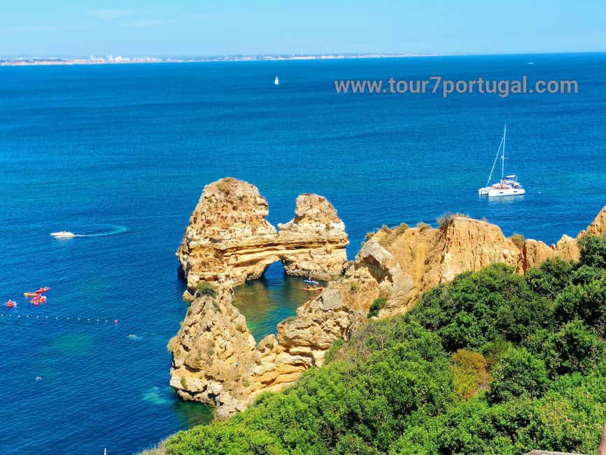 Lisbon: Private Tour to Algarve, Algar Seco, Benagil & Lagos - Carvoeiro photo stops on the way to Algar Seco and Lagos