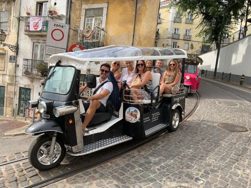 Lisbon: Private Tuk-Tuk Tour - Praça do Comércio and the Cruise Port, Lisbon at the waterline