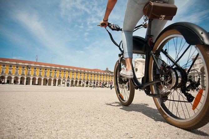 Lisbon Regular or Electric Bike Rental - Chiado and Baixa: boutiques and cafés, then the livelier city core