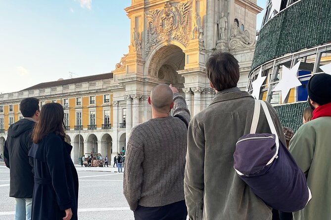 Lisbon's authentic Food and Wine tour with a Winemaker - Stop 1 at Terreiro do Paço: Martinho da Arcada (1782) and your first pours