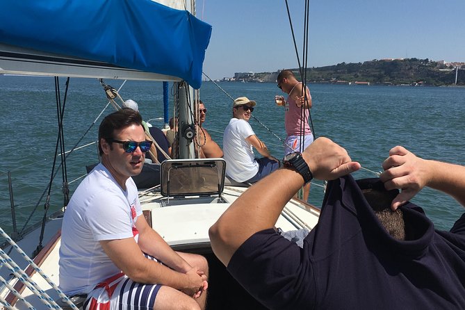 Lisbon Sailing Day Cruise with wine & snacks - Belém from the Tagus: Torre de Belém in full context