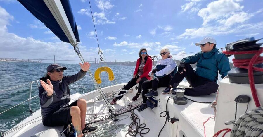 Lisbon: Sailing Sunset - Why sunset sailing on the Tejo hits different