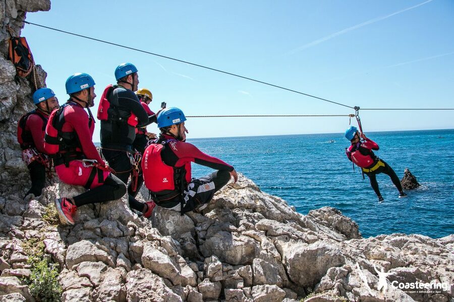 Lisbon: Sesimbra/Arrábida Natural Park Coasteering Adventure - Coasteering on Arrábida Cliffs: Why This Route Feels Different