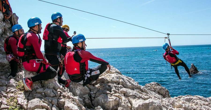 Lisbon: Sesimbra/Arrábida Natural Park Coasteering Adventure - Safety and Guides: Patient Coaching Behind the Chaos
