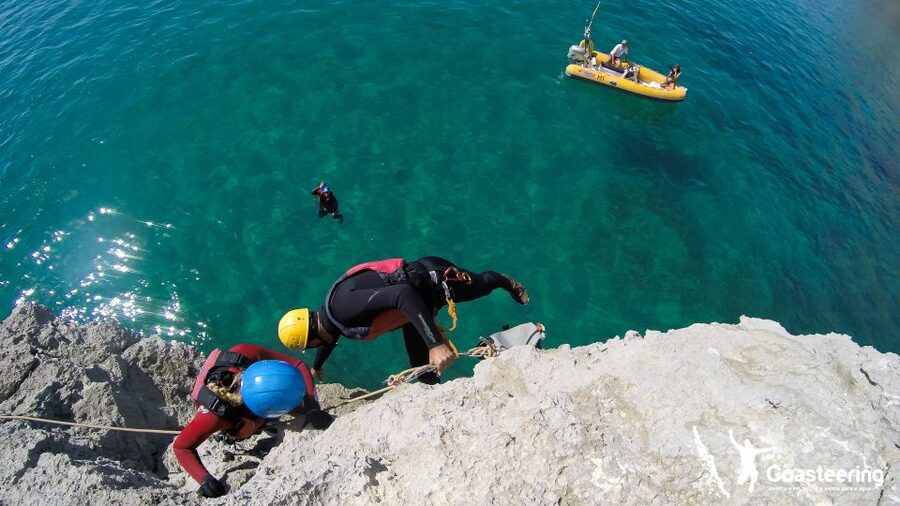 Lisbon: Sesimbra/Arrábida Natural Park Coasteering Adventure - The Real Itinerary: Climb, Rappel, Swim, and Earn Those Jumps