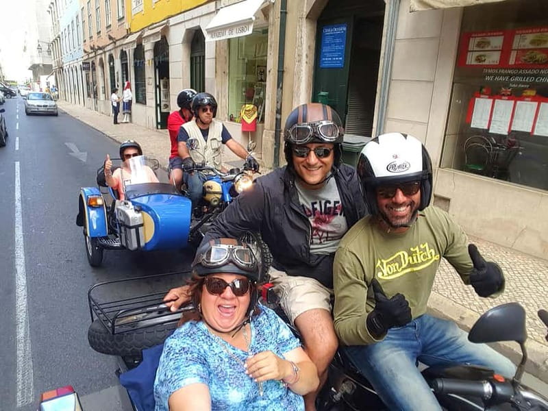 Lisbon Sidecar Tour ( the netflix one) - Personalization You Can Actually Use, Plus Nata Stops