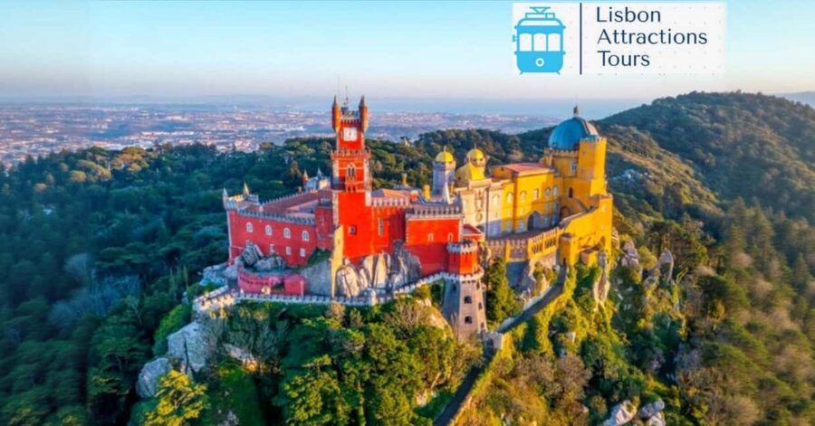 Lisbon: Sintra, Pena, Moorish Castle, Regaleira & Cascais - Castle of the Moors, first stop: 8th-century walls and big-sky views