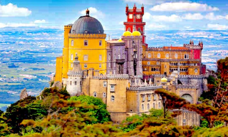 Lisbon: Sintra, Pena Palace, Quinta Regaleira, Cascais Tour - Sintra Village Break: Where You Actually Get to Breathe