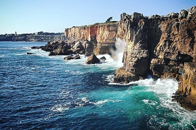 Lisbon: Sintra, Pena Palace, Regaleira, Roca & Cascais Day Tour - Boca do Inferno and Cascais: rock drama plus seaside charm