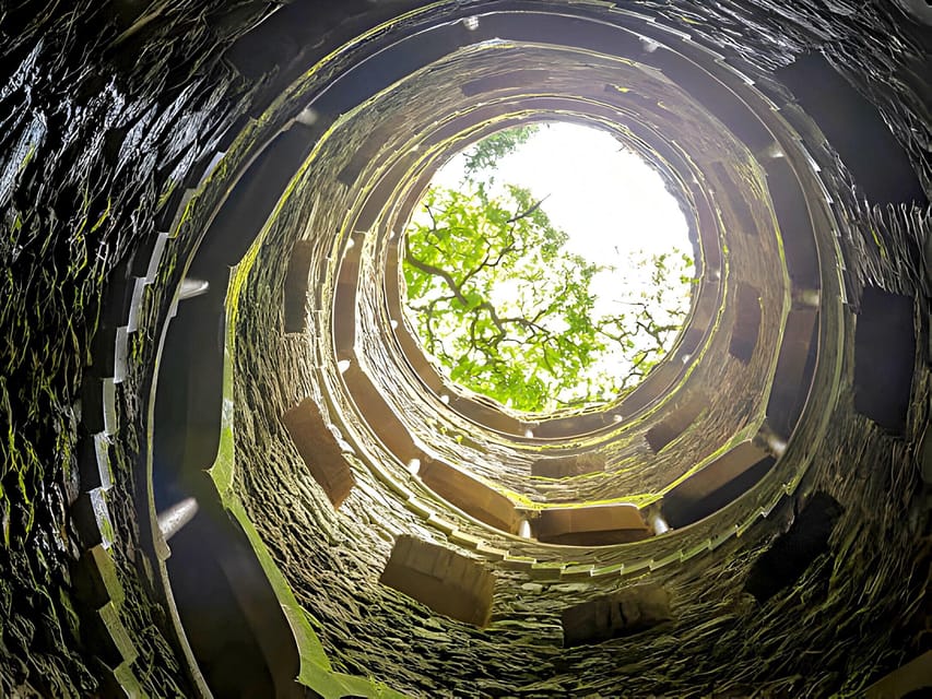 Lisbon: Sintra, Quinta Regaleira, Pena Gardens, Cascais Trip - Quinta da Regaleira: Fairy-Tale Architecture and Tunnels With Purpose