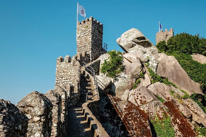 Lisbon: Sintra Town,Pena Palace, Moorish Castle& Quinta Regaleira - Pena Palace and the National Palace of Pena: iconic, and often crowded