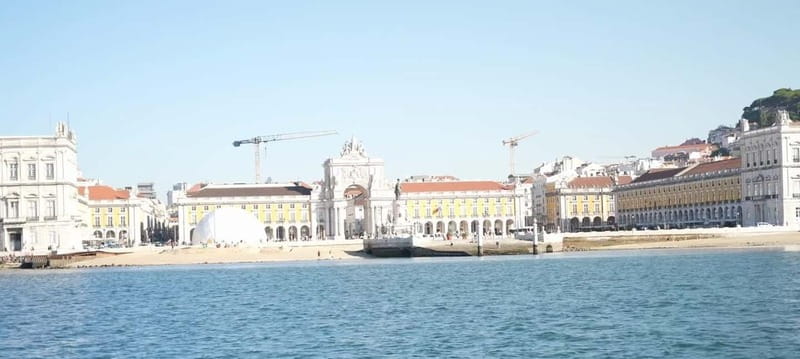 Lisbon Sunset Boat Tour Wine included - Almada and Cristo Rei views, the easy way to get the hilltop perspective