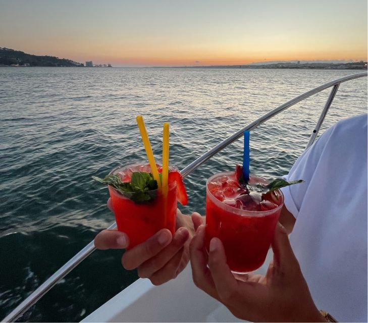 Lisbon: Sunset Boat Tour with Wine - Christ the King from the water, and why the timing matters