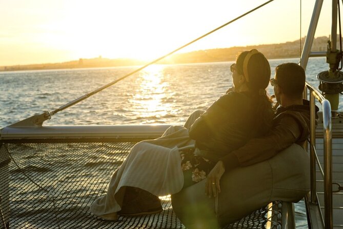 Lisbon : Sunset Catamaran Boat Tour with Music and Drinks - Price and value: is 27.44 worth it?
