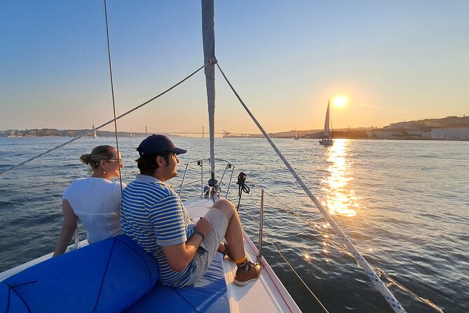 Lisbon: Sunset Sailboat Tour on the Tagus River + Welcome Drink - The Tower view from the ship: when photos become easy