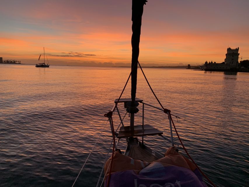 Lisbon: Sunset Sailing Cruise with Wine - The Tagus views you actually care about, including Belem and Cristo Rei
