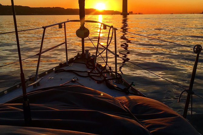 Lisbon Sunset Sensations on a Private Sailing Boat with wine&snacks - MAAT and the Tejo Power Station setting you can feel