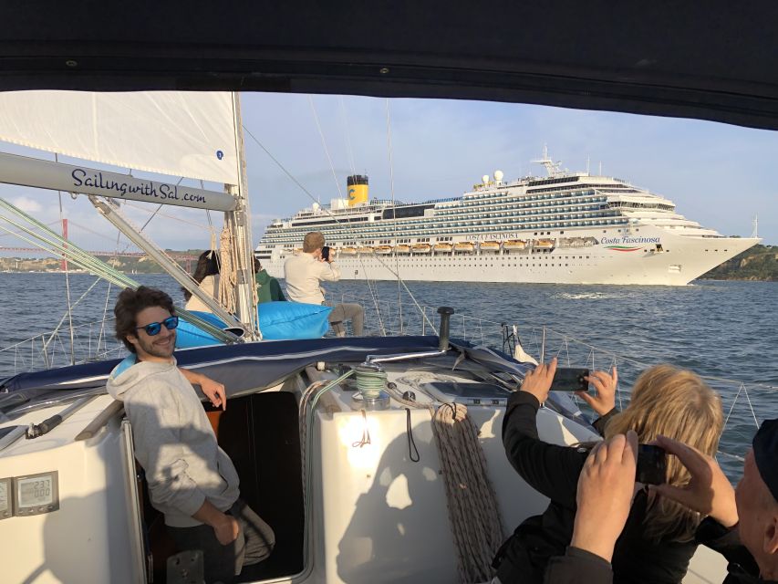 Lisbon: Tagus River Sunset Cruise with Drinks - Tagus River Sunset, Done on a Real Sailboat