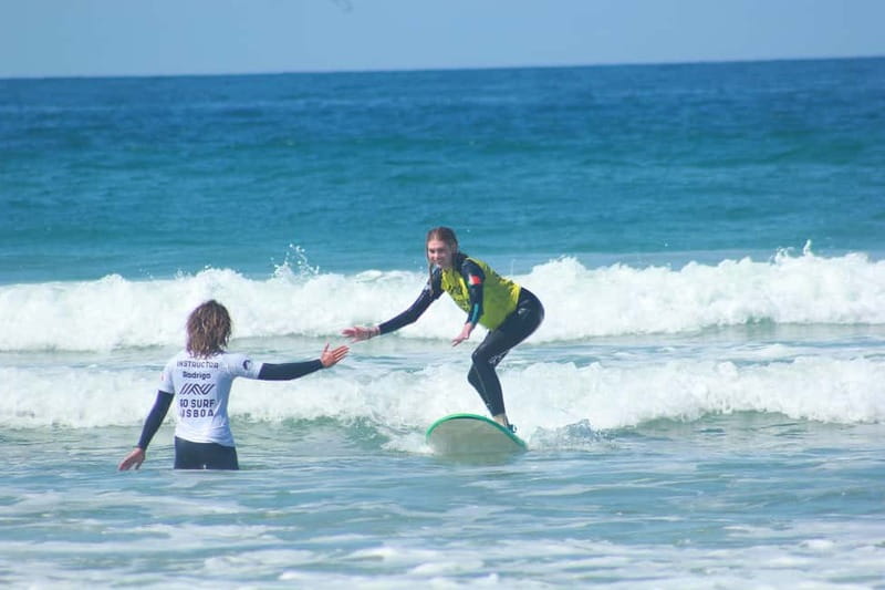 Lisbon: The Surf Instructor - surf lessons with transfer - The photographer in the water: how to think about photos