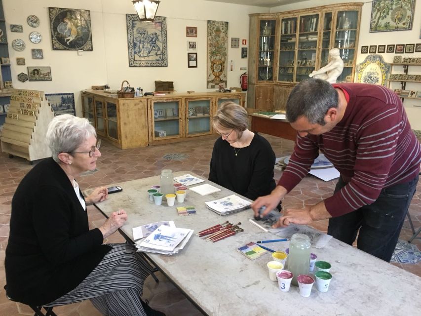 Lisbon Tiles and Tales: Full-Day Tile Workshop and Tour - From Arabic roots to Lisbon street art