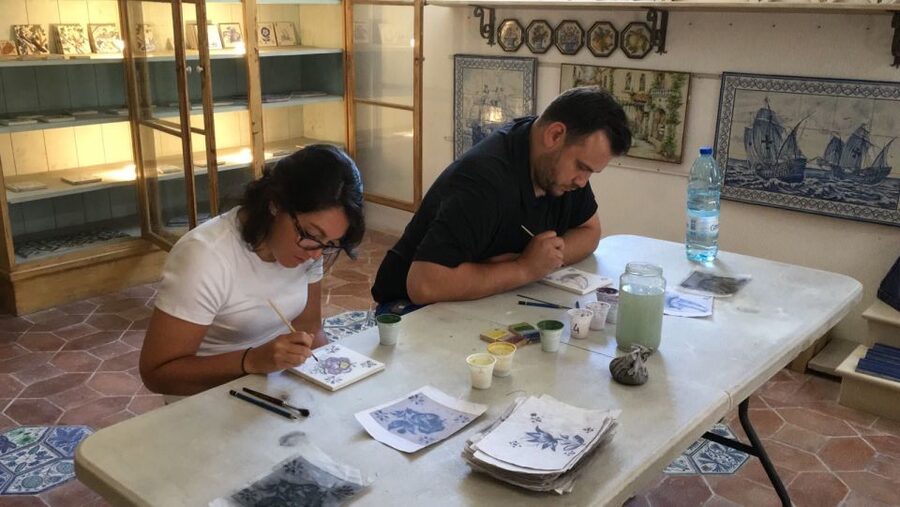 Lisbon Tiles and Tales: Full-Day Tile Workshop and Tour - Your finished tile: painting, baking, and delivery