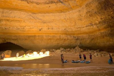 Lisbon to Algarve Private Tour: Benagil Caves Cruise & Top Sights