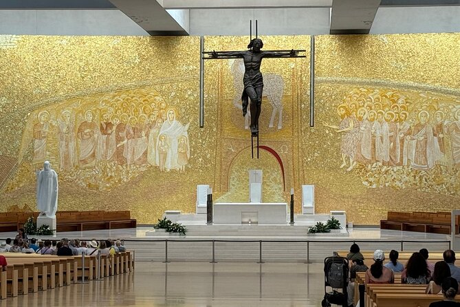 Lisbon to Porto with stops Obidos Nazare Fatima Coimbra Aveiro - Fátima, Pilgrimage Meaning and Sacred Architecture Time