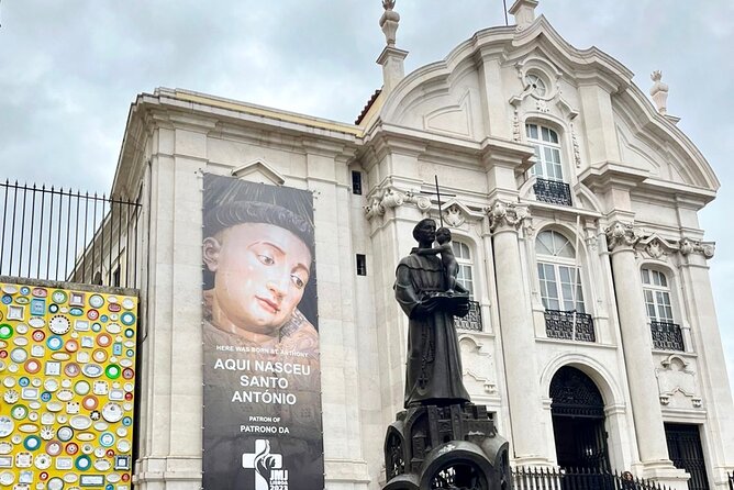Lisbon TukTuk City Tour | Lisbon Private Sightseeing Tours - Stop 2: Church of St. Anthony and those blue azulejos you will recognize later